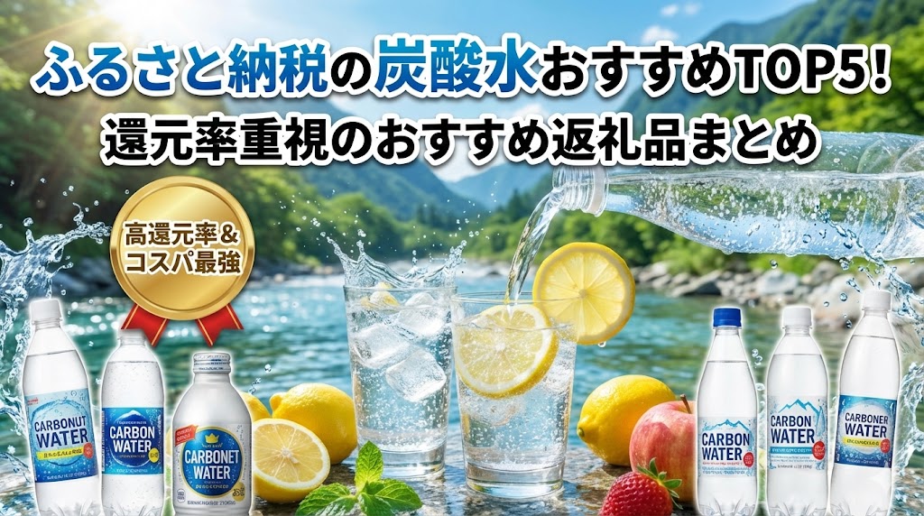 ふるさと納税　炭酸水　還元率